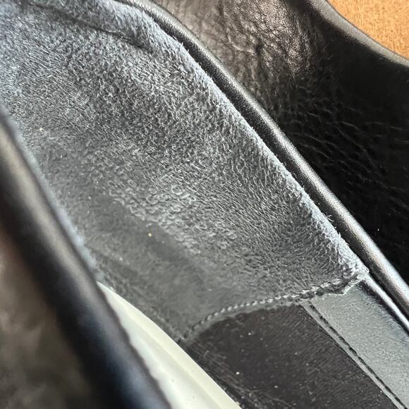 Franco Sarto Vana Ballet Flat in Black Leather Size 8 - Picture 8 of 8